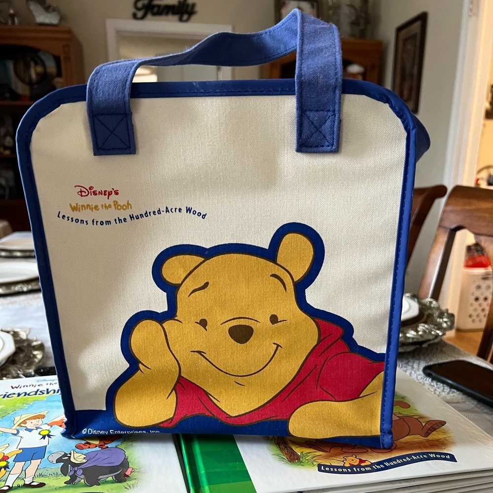 Winnie the Pooh Books with bags